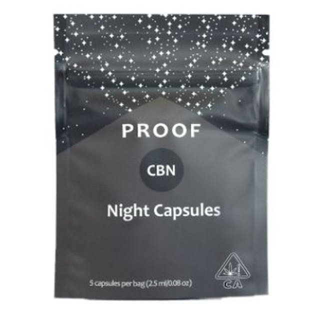 CBN NIGHT CAPSULES 5PK
